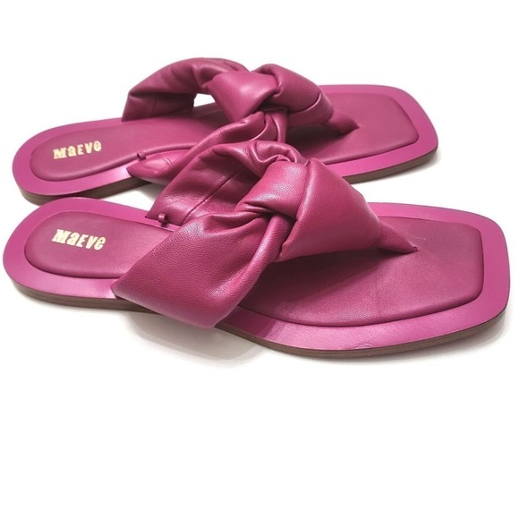 Anthropologie Maeve Puffy Knotted Sandals - Picture 3 of 5